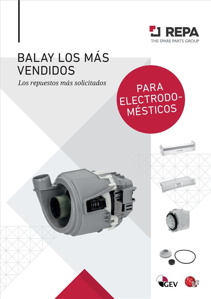 BALAY BEST SELLERS SPAIN 10/2020