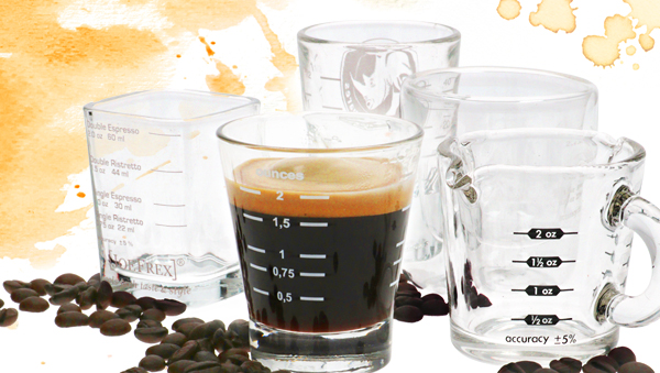 Una gama especial de vasos medidores para café